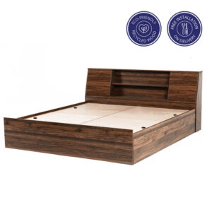 Thawas Orion Engineered Wood Queen Size Bed With Storage