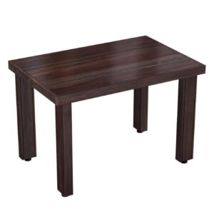 Thawas 2 Seater Engineered Wood Dining Table With Walnut Finish