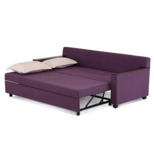 Thawas 3 Seater Sofa Cum Bed With Purple Color